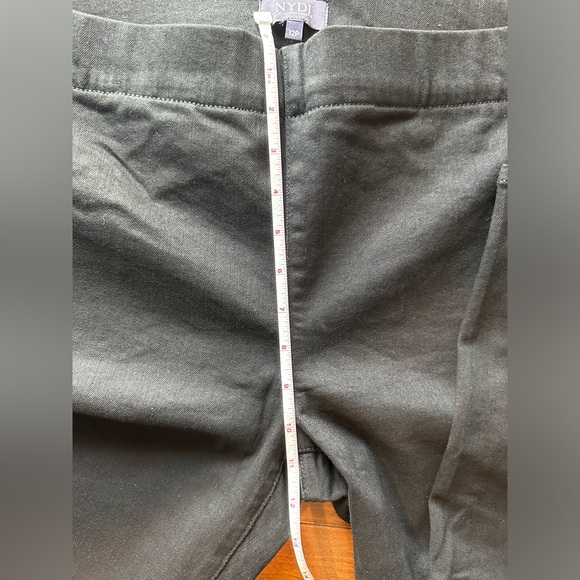 NYDJ pull on black jeans, 12P - Picture 5 of 12